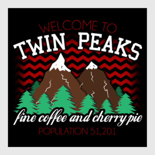 Постер Сериал Твин Пикс Twin Peaks