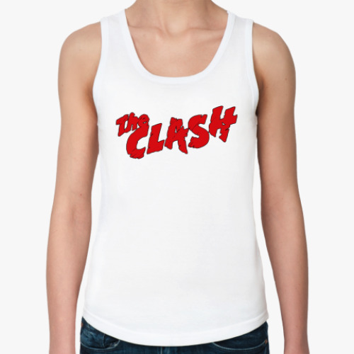 Женская майка с принтом The Clash