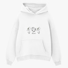 Толстовка худи оверсайз