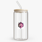 Банка с бамбуковой крышкой