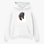 Толстовка худи оверсайз