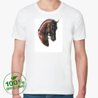 Мужская футболка органик