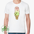 Мужская футболка органик