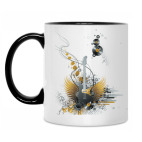 Кружка двухцветная