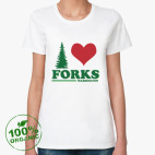 Женская футболка органик