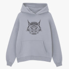 Толстовка худи оверсайз