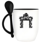 Кружка с ложкой