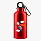 Металлическая бутылка 400 мл UV-DTF