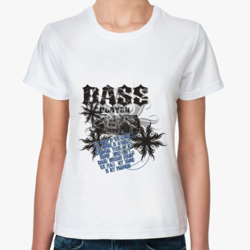 Классическая футболка Bass Player
