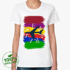 Женская футболка органик