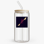 Банка с бамбуковой крышкой