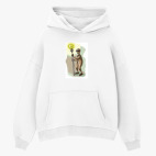 Толстовка худи оверсайз