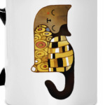 Золотой кот в стиле модерн