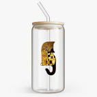 Банка с бамбуковой крышкой