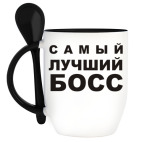 Кружка с ложкой