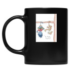 Кружка цветная UV-DTF