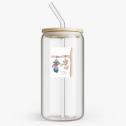 Банка с бамбуковой крышкой