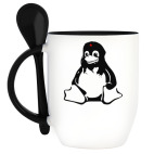 Кружка с ложкой