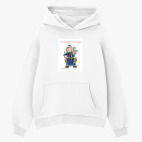 Толстовка худи оверсайз