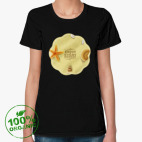 Женская футболка органик