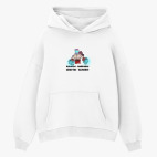 Толстовка худи оверсайз