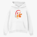 Толстовка худи оверсайз