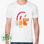 Мужская футболка органик