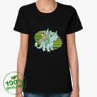 Женская футболка органик