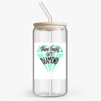 Банка с бамбуковой крышкой