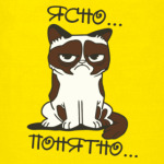  Ясно, понятно.