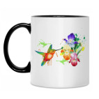 Ирисы и колибри