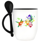 Кружка с ложкой