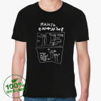 Мужская футболка органик