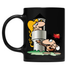 Кружка цветная UV-DTF