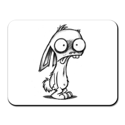 Коврик для мыши с принтом Зайчик