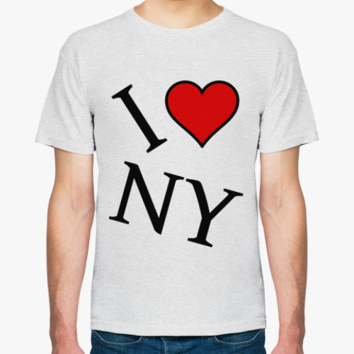 Футболка I love NY