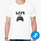 Мужская спортивная футболка