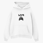 Толстовка худи оверсайз