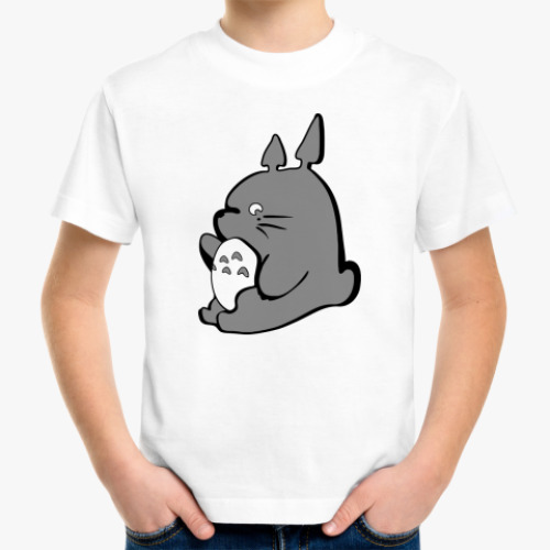 Детская футболка с принтом Тоторо