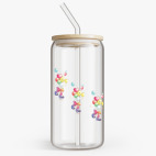 Банка с бамбуковой крышкой