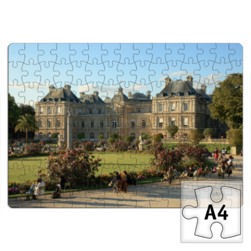 Пазл Люксембургский сад