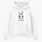 Толстовка худи оверсайз