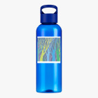 Прозрачная спортивная бутылка