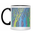 Кружка двухцветная