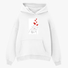 Толстовка худи оверсайз