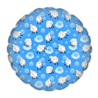 Подушка "круг", 35x35 см ОБЛАКА И ОВЕЧКИ