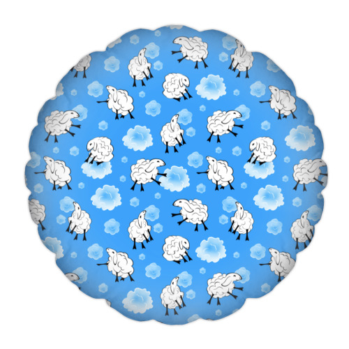Подушка ОБЛАКА И ОВЕЧКИ