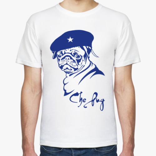 Футболка с принтом CHE PUG
