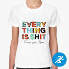 Женская спортивная футболка