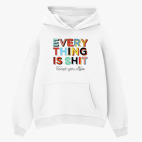 Толстовка худи оверсайз